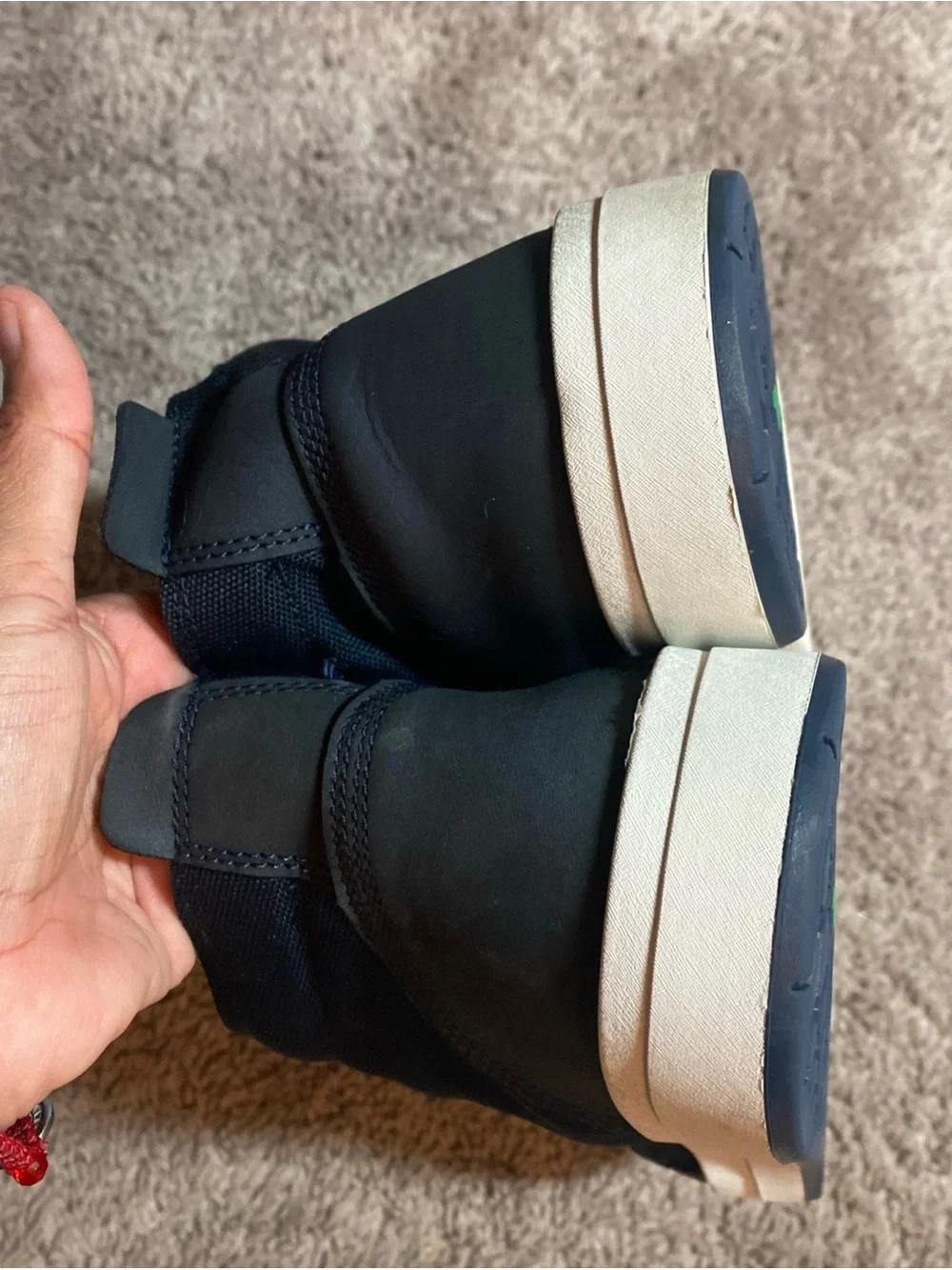 Timberland Navy and Black Men’s Chukka Boots men’s size 13